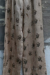 Mutedance 25 Autumn/Winter Loose Casual Pants Series Random Flower Dye Handmade MD-MD25FW106-khaki